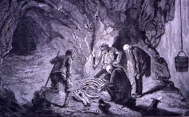 Fouilles souterraines au XIXe siècle