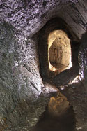 Combe Martin Silver Mine : galerie de travers-Banc 