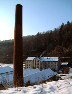 vue générale de l'usine