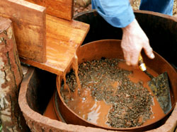 Lavage à la cuve