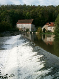 Barrage sur l'Ognon